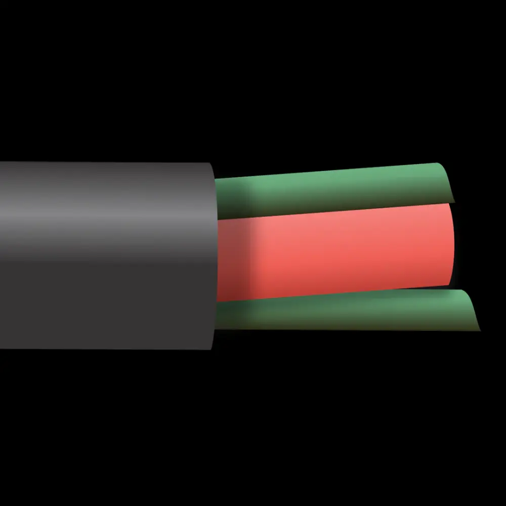 500' 1/0-4 Type G Heavy Duty Round Ligero Power And Mining Cable 2000V