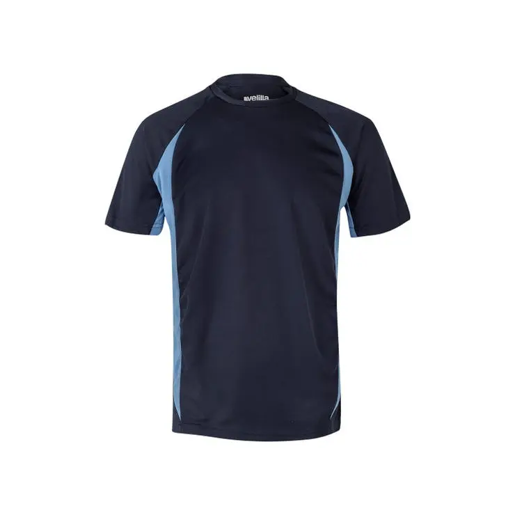 Resistente Impactos Velilla camiseta t‚cnica bicolor l azul navy/celeste
