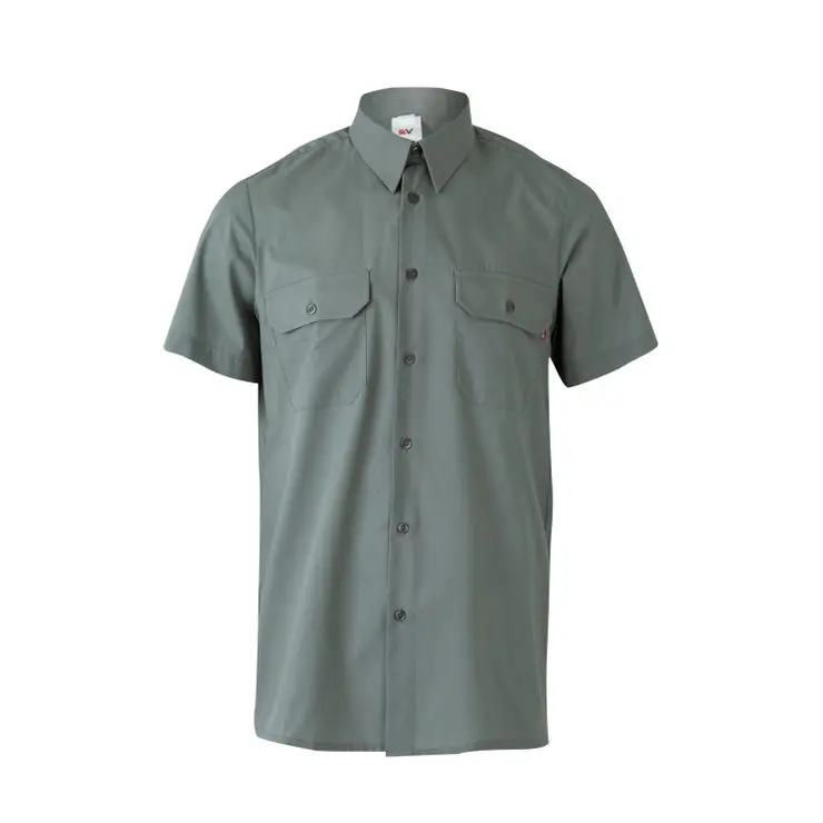 Velilla camisa mc xl gris Ajuste Ergonómico