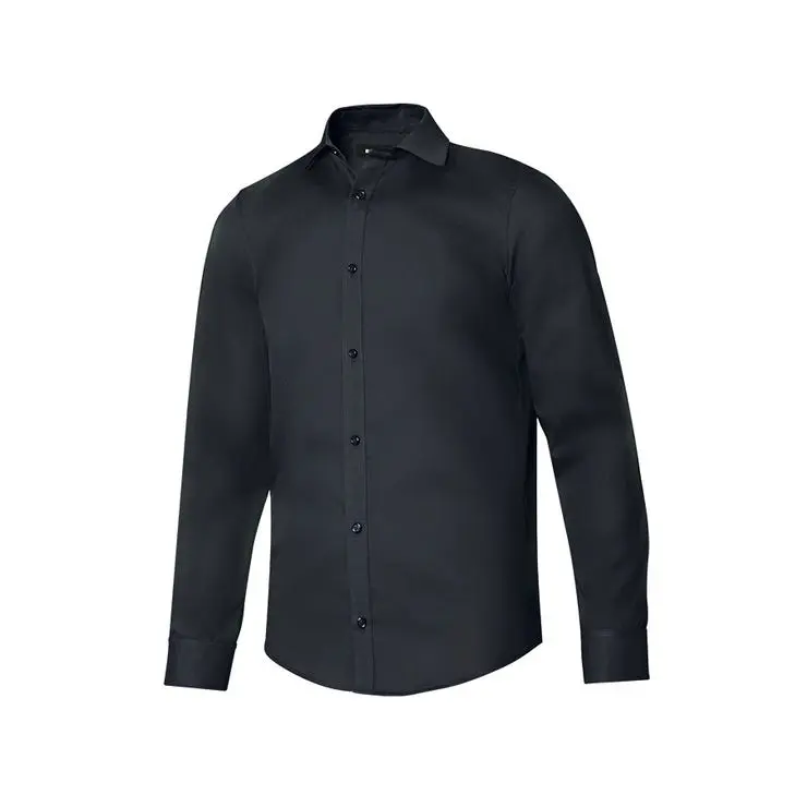 Velilla camisa ml hombre l negro Ligero y Transpirable
