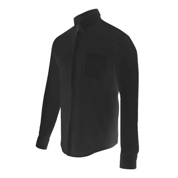 Velilla camisa stretch ml hombre l negro con Certificación ANSI