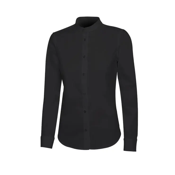 Velilla camisa stretch ml mujer l negro para Trabajo Industrial