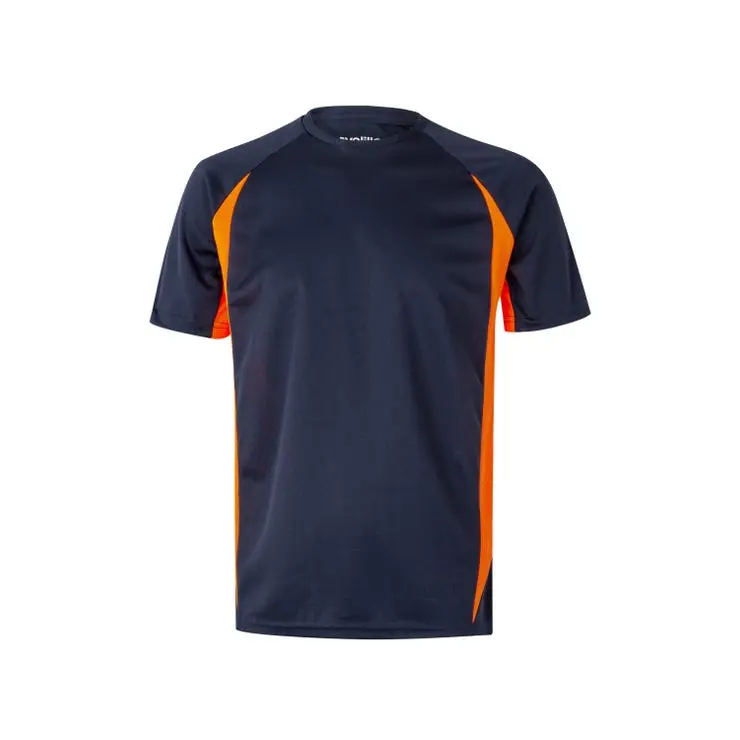 Velilla camiseta t‚cnica bicolor xl azul navy/naranja fl£or para Trabajos de Construcción