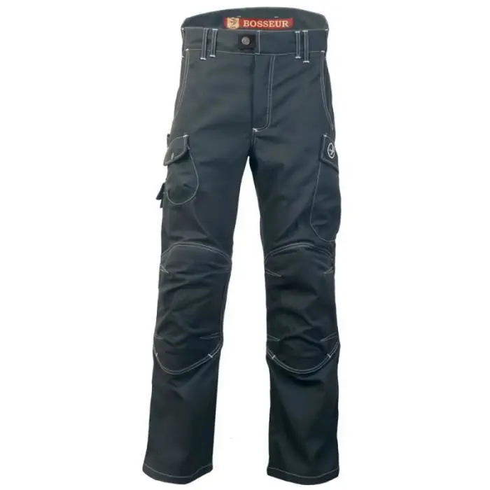 Bosseur pantalón multitrabajo harpoon 3 ébano - talla 48 - 11110-007