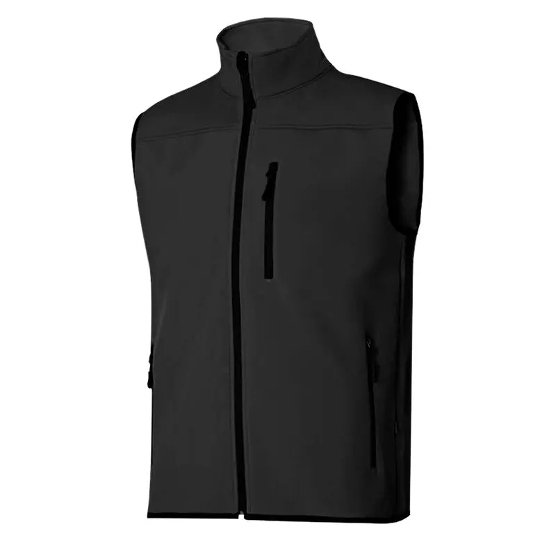 Chaleco soft shell elastico talla xxl color negro