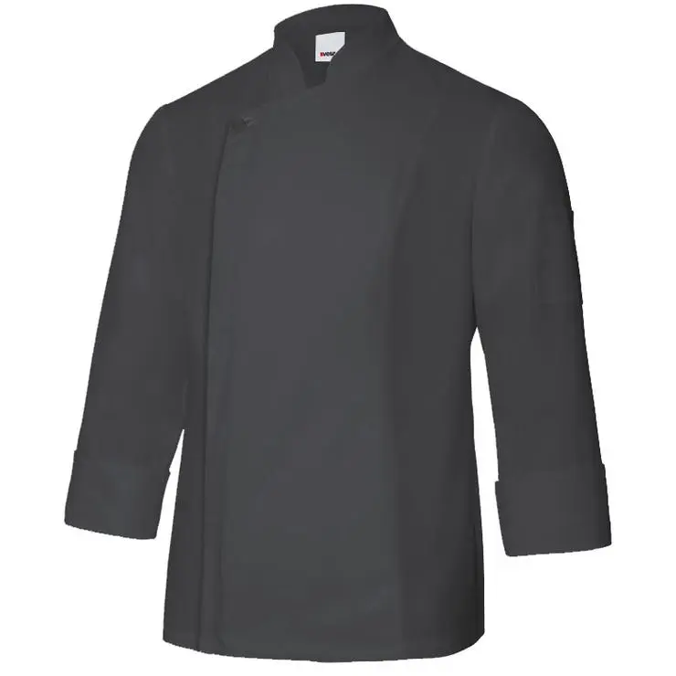 Chaqueta cocina ml hombre 46 negro