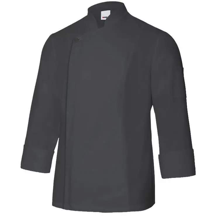 Chaqueta cocina ml hombre 48 negro