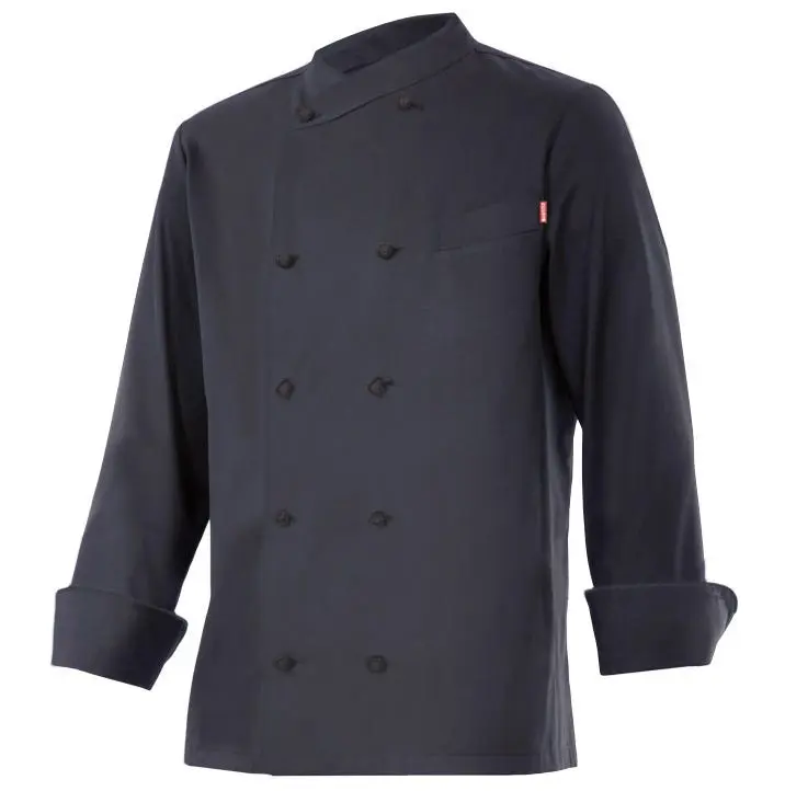 Chaqueta cocina ml hombre 60 negro