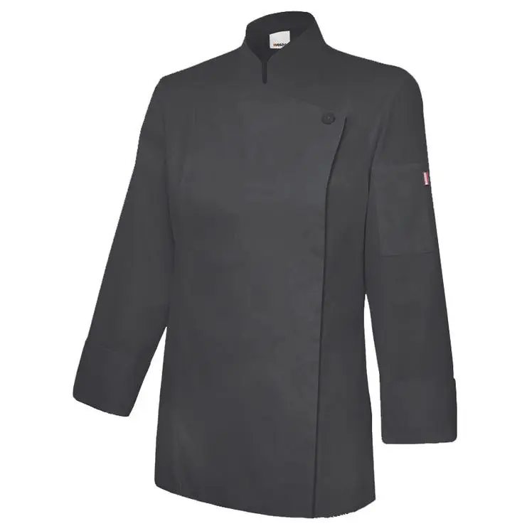 Chaqueta cocina ml mujer 48 negro