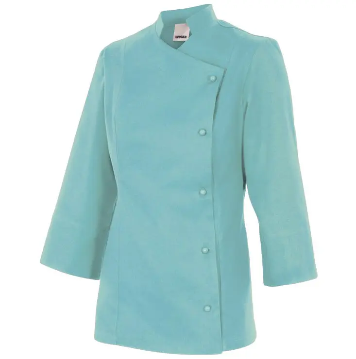 Chaqueta cocina ml mujer 50 turquesa definido