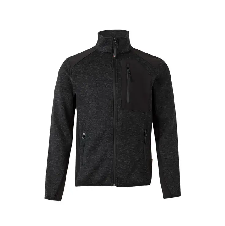 Chaqueta punto afelpado xl negro/negro