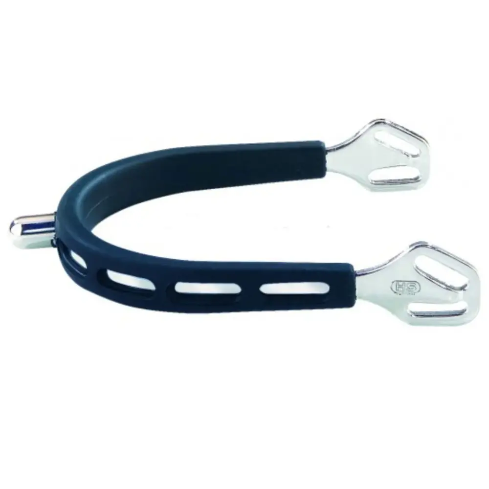 Espuelas Ultra Fit Extra Grip acero inoxidable 20mm Redondas Negras S Azabache 20