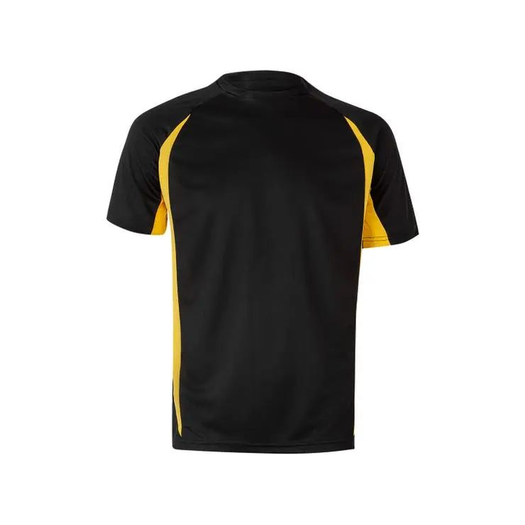 Velilla camiseta t‚cnica bicolor xl negro/amarillo