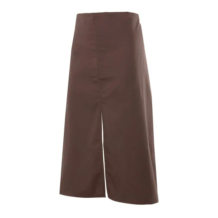 Velilla delantal alargado u marrón