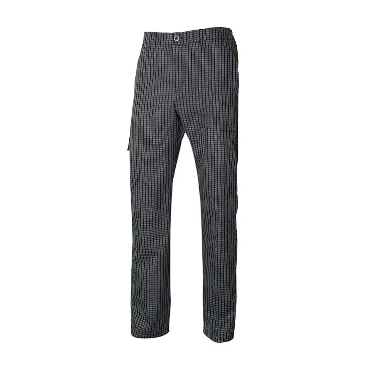 Velilla pantalon cocina s cuadros negros