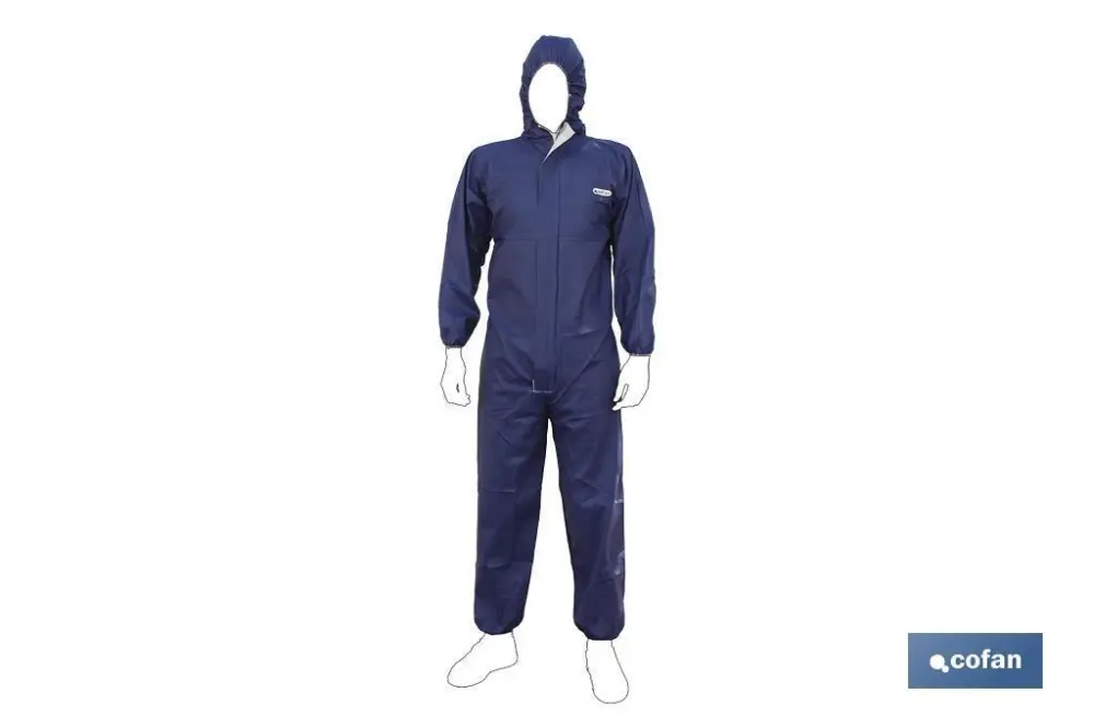 Buzo c/capucha tipo 4, 5 y 6 blanco talla xxl Cofan