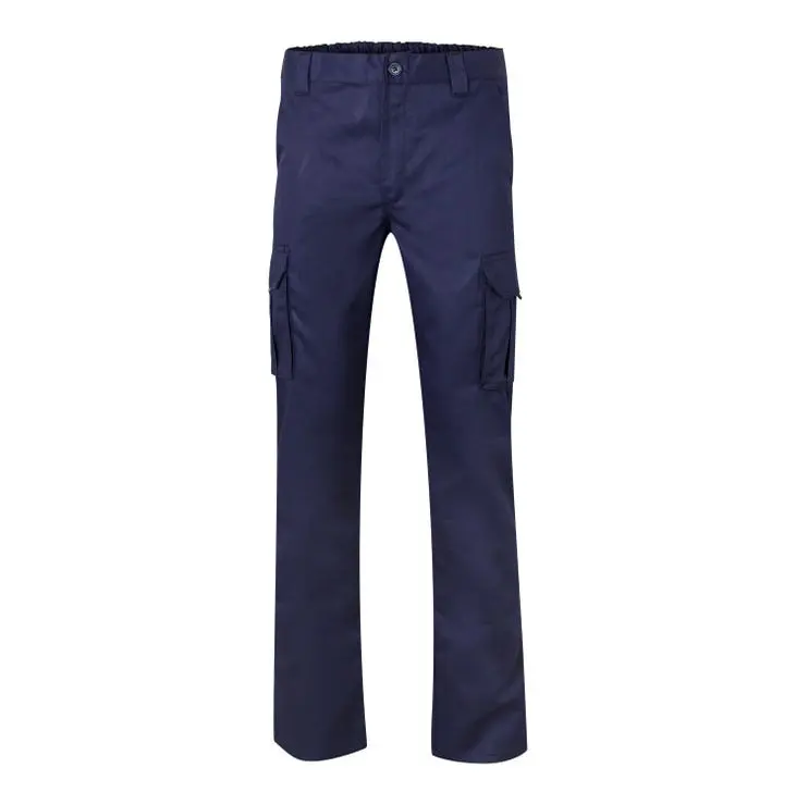 Pantalon multibolsillos velilla color azul marino 52
