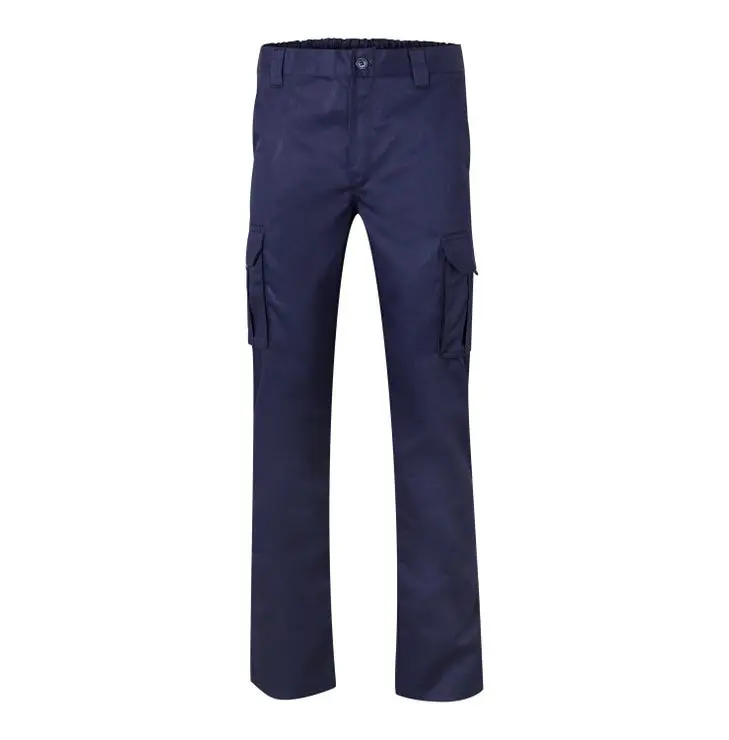 Pantalon multibolsillos velilla color azul marino 56
