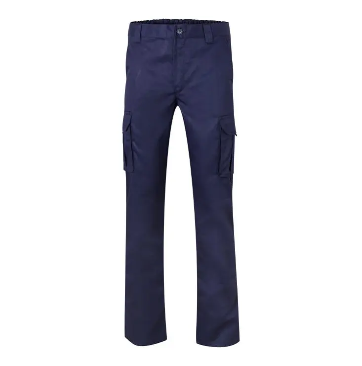 Pantalon multibolsillos velilla color azul marino 48