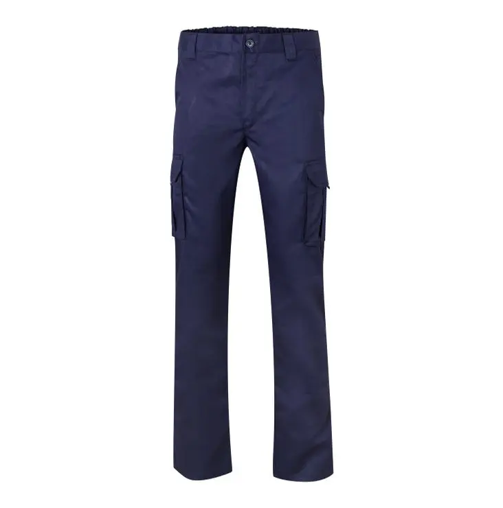 Pantalon multibolsillos velilla color azul marino 50