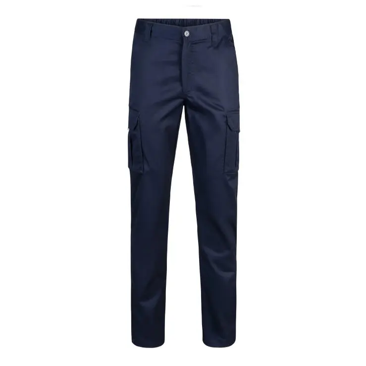 Pantalon multibolsillos velilla color azul navy 36
