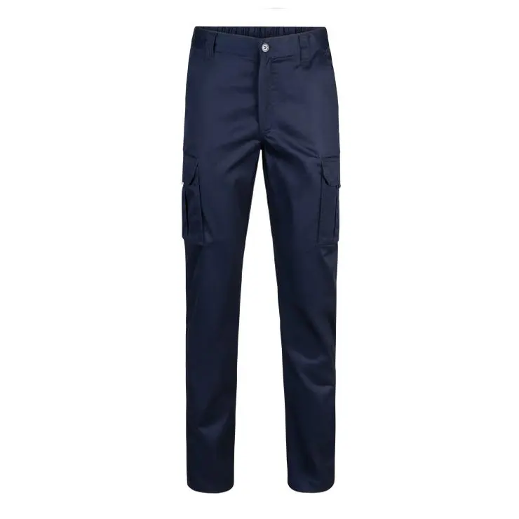 Pantalon multibolsillos velilla color azul navy 34