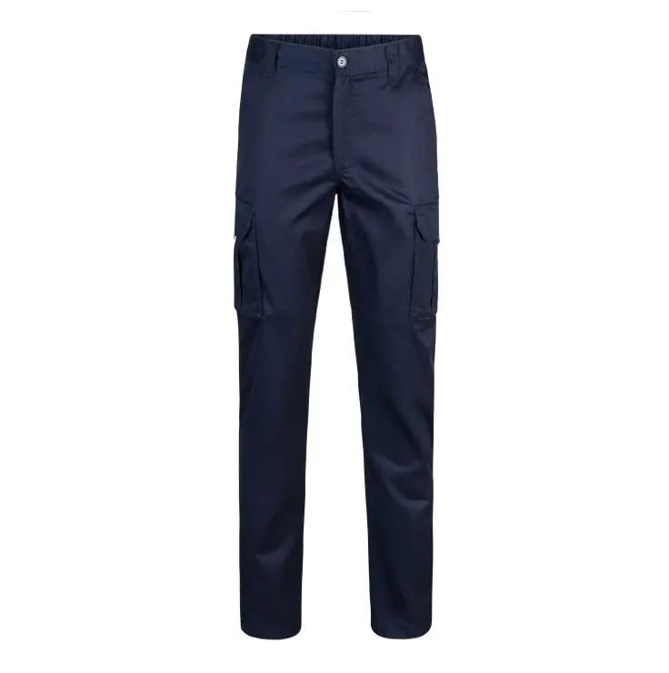 Pantalon multibolsillos velilla color azul navy 42