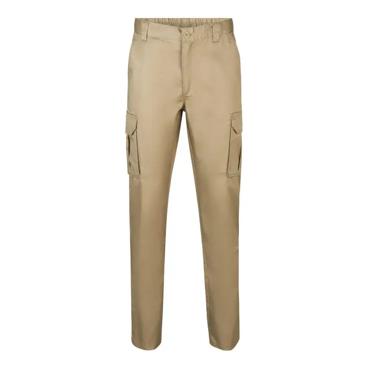 Pantalon multibolsillos velilla color beige arena 50
