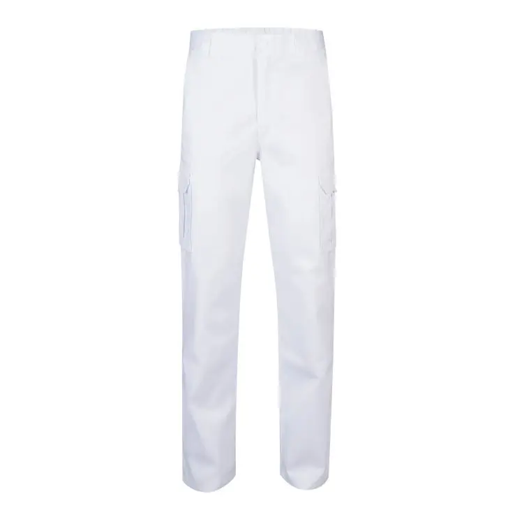 Pantalon multibolsillos velilla color blanco 58
