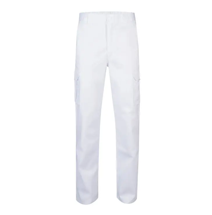 Pantalon multibolsillos velilla color blanco 56
