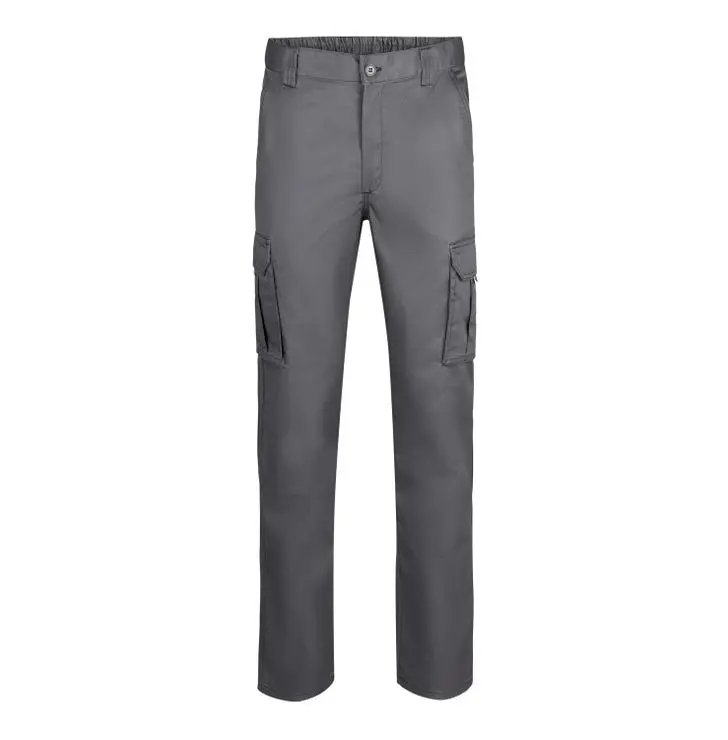 Pantalon multibolsillos velilla color gris 58