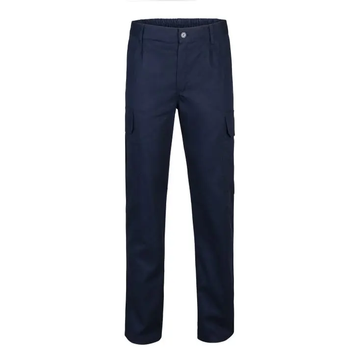 Pantalon trabajo 100% aLGodon color azul navy velilla 56