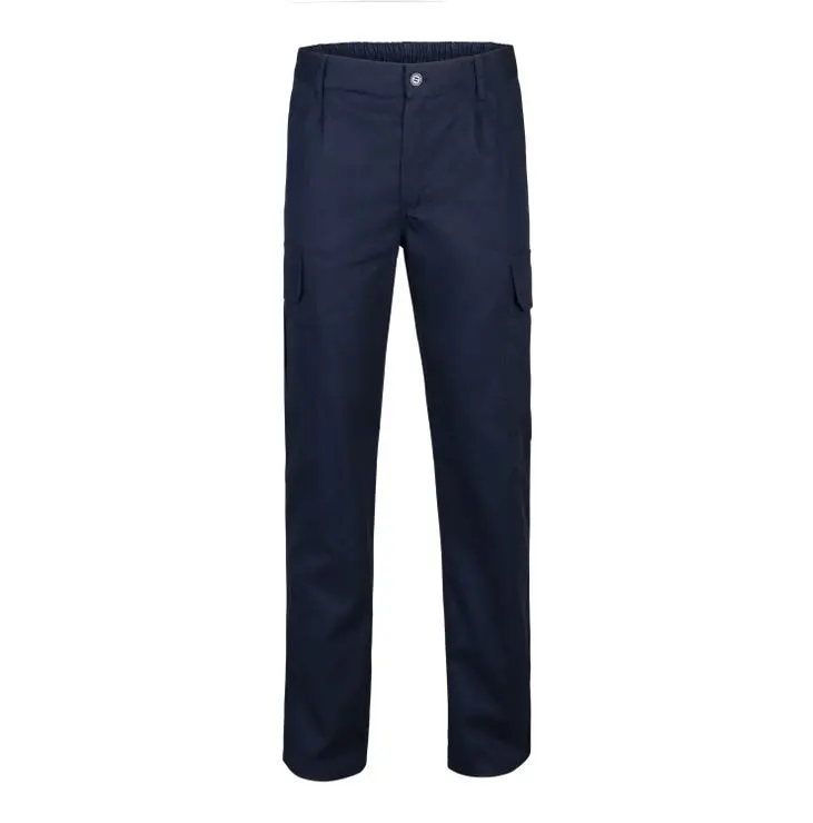 Pantalon trabajo 100% aLGodon color azul navy velilla 54