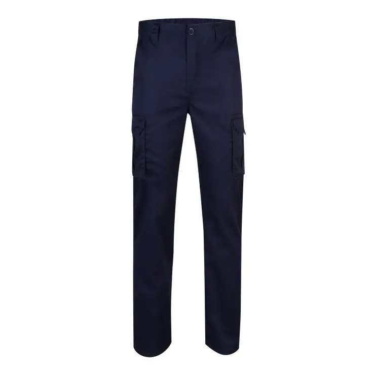 Pantalon de trabajo stretch velilla color azul navy 34