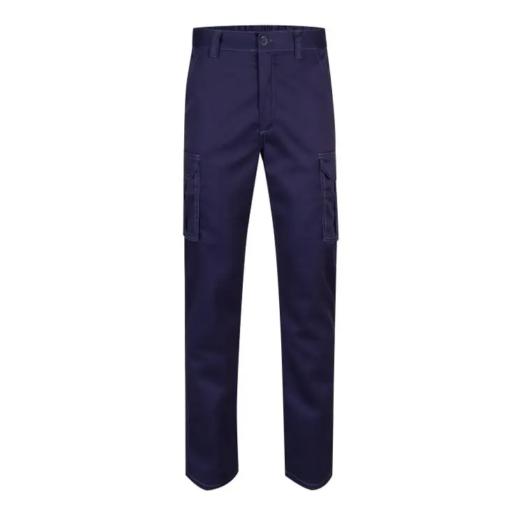 Pantalon de trabajo stretch velilla color azul marino 64