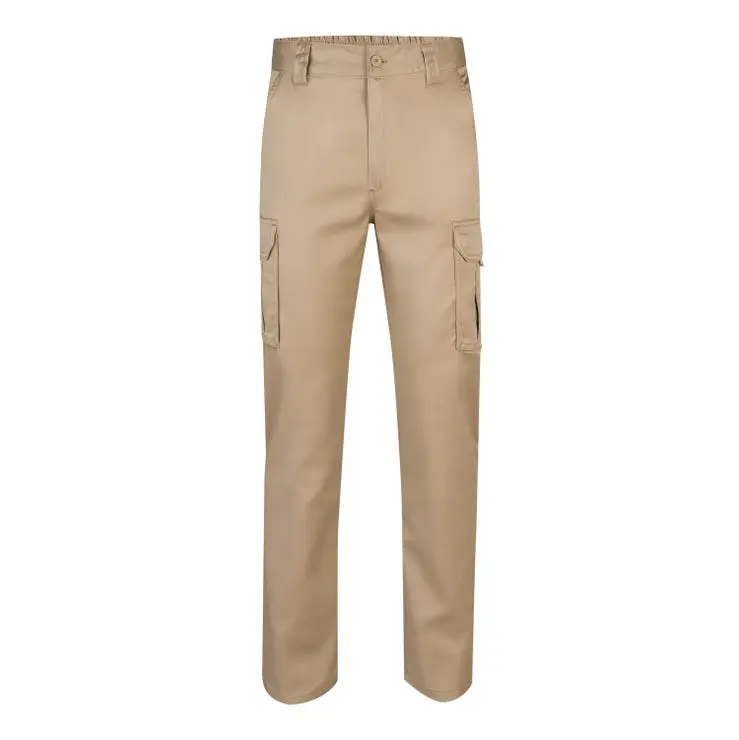 Pantalon de trabajo stretch velilla color beige arena 62