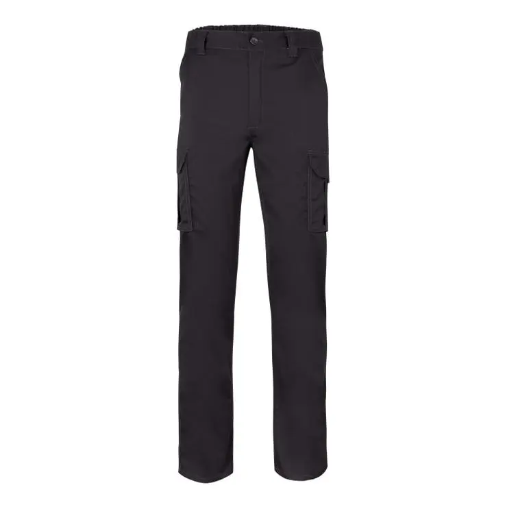 Pantalon de trabajo stretch velilla color negro 62