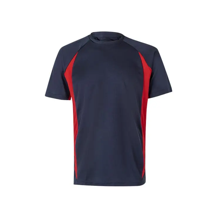 Velilla camiseta t‚cnica bicolor s azul navy/rojo