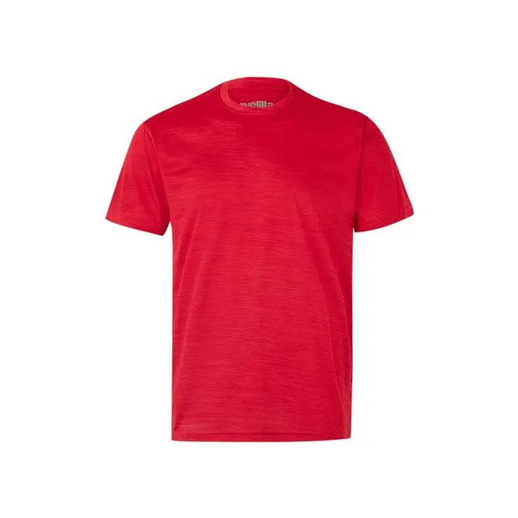 Velilla camiseta t‚cnica s rojo jaspeado