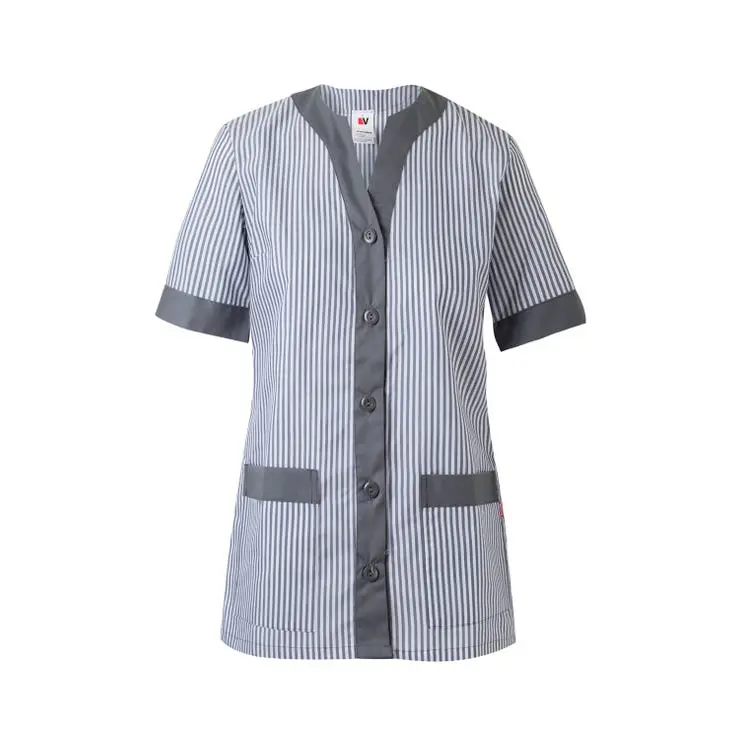 Velilla camisola pijama botones xs gris