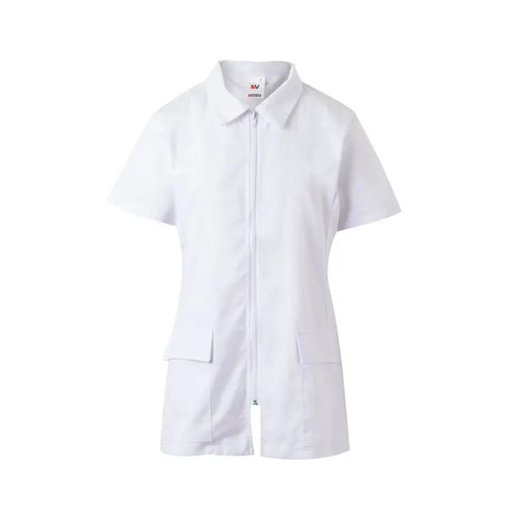 Velilla camisola pijama cremallera m blanco