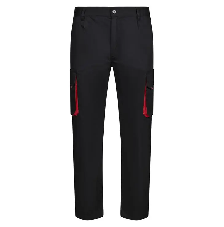 Velilla pantalon bicolor 56 negro/rojo