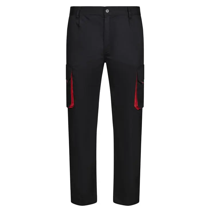 Velilla pantalon bicolor 50 negro/rojo