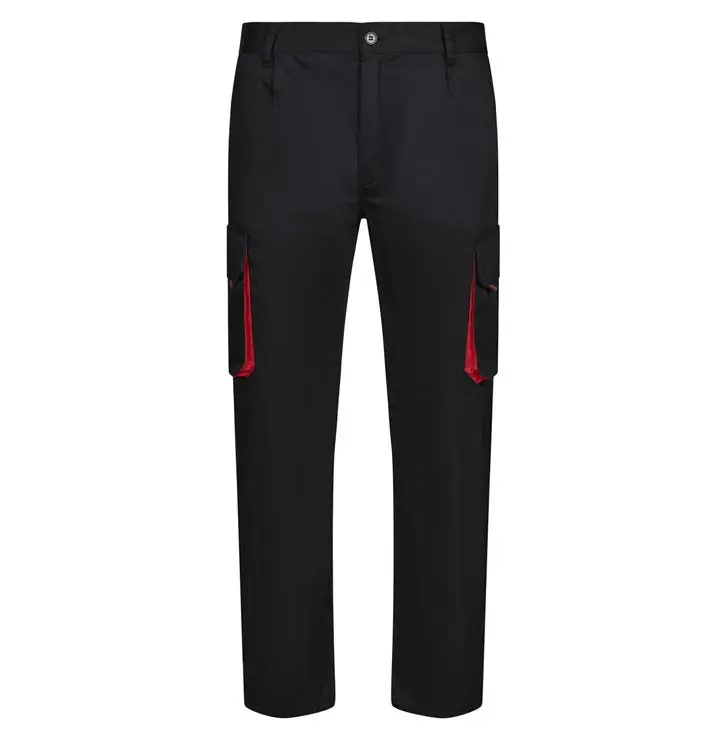 Velilla pantalon bicolor 60 negro/rojo