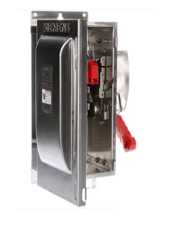 30A 240VAC 200KAIC Inoxidable Fusible Heavy Duty Safety Switch HF321S