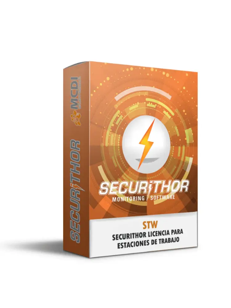 MCDI SECURITHOR - Licencia para Estacion de Trabajo para Securithor STS en red Fácil Activación