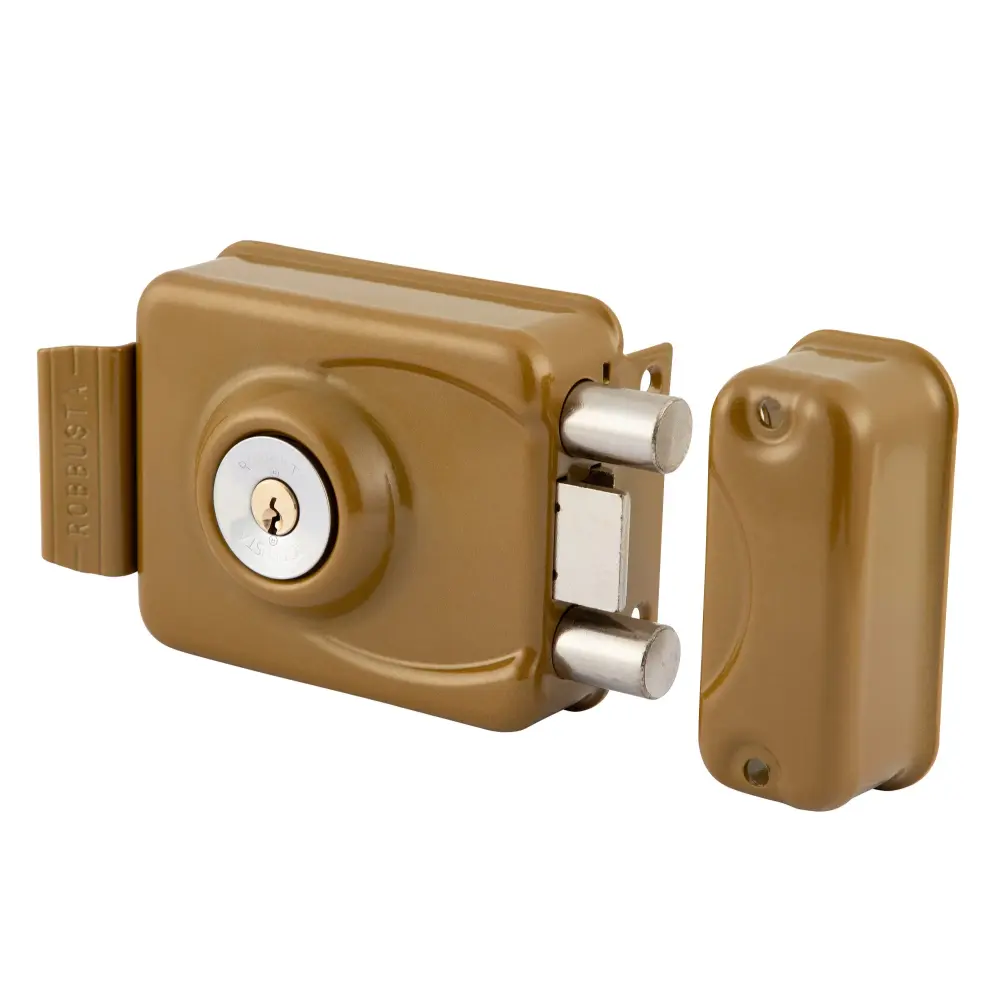 Alta Seguridad Cerradura Sobreponer Mecánica Robbusta 7500 - Puerta de Acceso