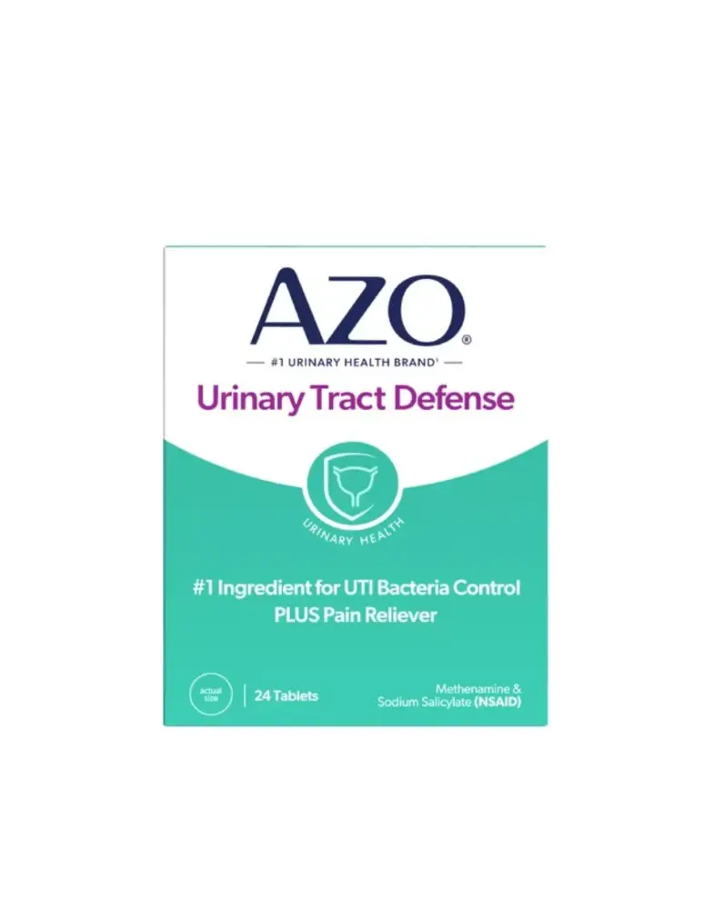 AZO defensa del tracto urinario, protección antibacteriana 24 unidades Fácil Instalación