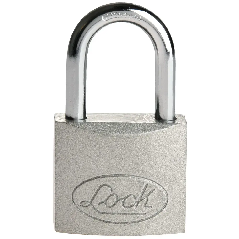 Candado de acero largo 38 mm, llave común Lock