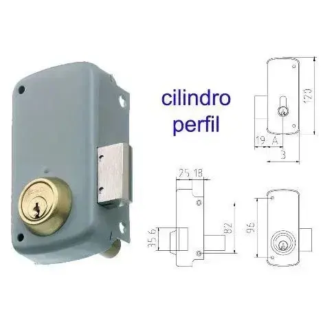 Cerradura 2556cp60
